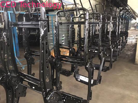 Glattkantige, schwarze Beschichtung, elektrophoretische Kataphorese-Lackierung für Autositze